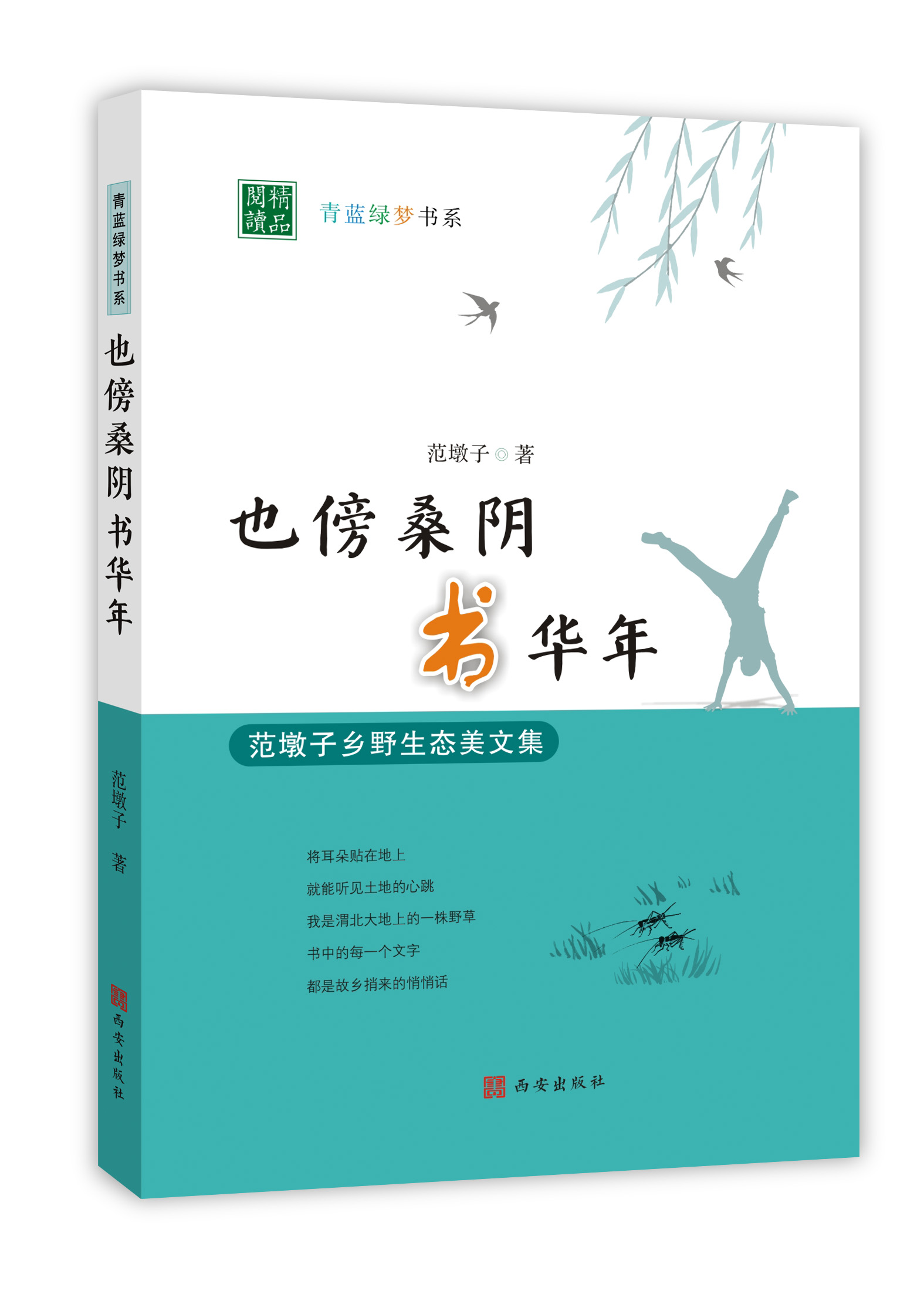 青年作家范墩子散文集《也傍桑陰書(shū)華年》出版